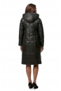 Женское кожаное пальто из натуральной кожи с капюшоном 8013014-3