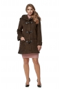 Женское пальто из текстиля с воротником 8016073-2