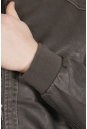 Мужская кожаная куртка из эко-кожи с воротником 8021872-4