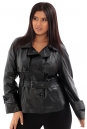Женская кожаная куртка из натуральной кожи с воротником 8022439-3