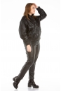 Женская кожаная куртка из натуральной кожи с воротником 8022552-7