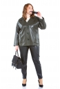 Женская кожаная куртка из натуральной кожи с воротником 8022663-2
