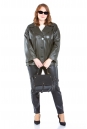 Женская кожаная куртка из натуральной кожи с воротником 8022663-3