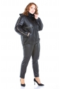 Женская кожаная куртка из натуральной кожи с капюшоном 8022683-4