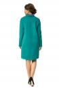 Женское пальто из текстиля с воротником 8023291-3