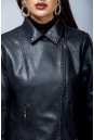 Женская кожаная куртка из эко-кожи с воротником 8023360-16
