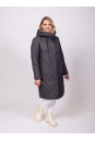 Женское пальто из текстиля с капюшоном 8023440-8