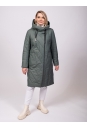 Женское пальто из текстиля с капюшоном 8023441-2