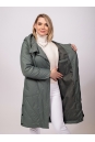 Женское пальто из текстиля с капюшоном 8023448-8