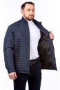 Куртка мужская из текстиля с воротником 8023500